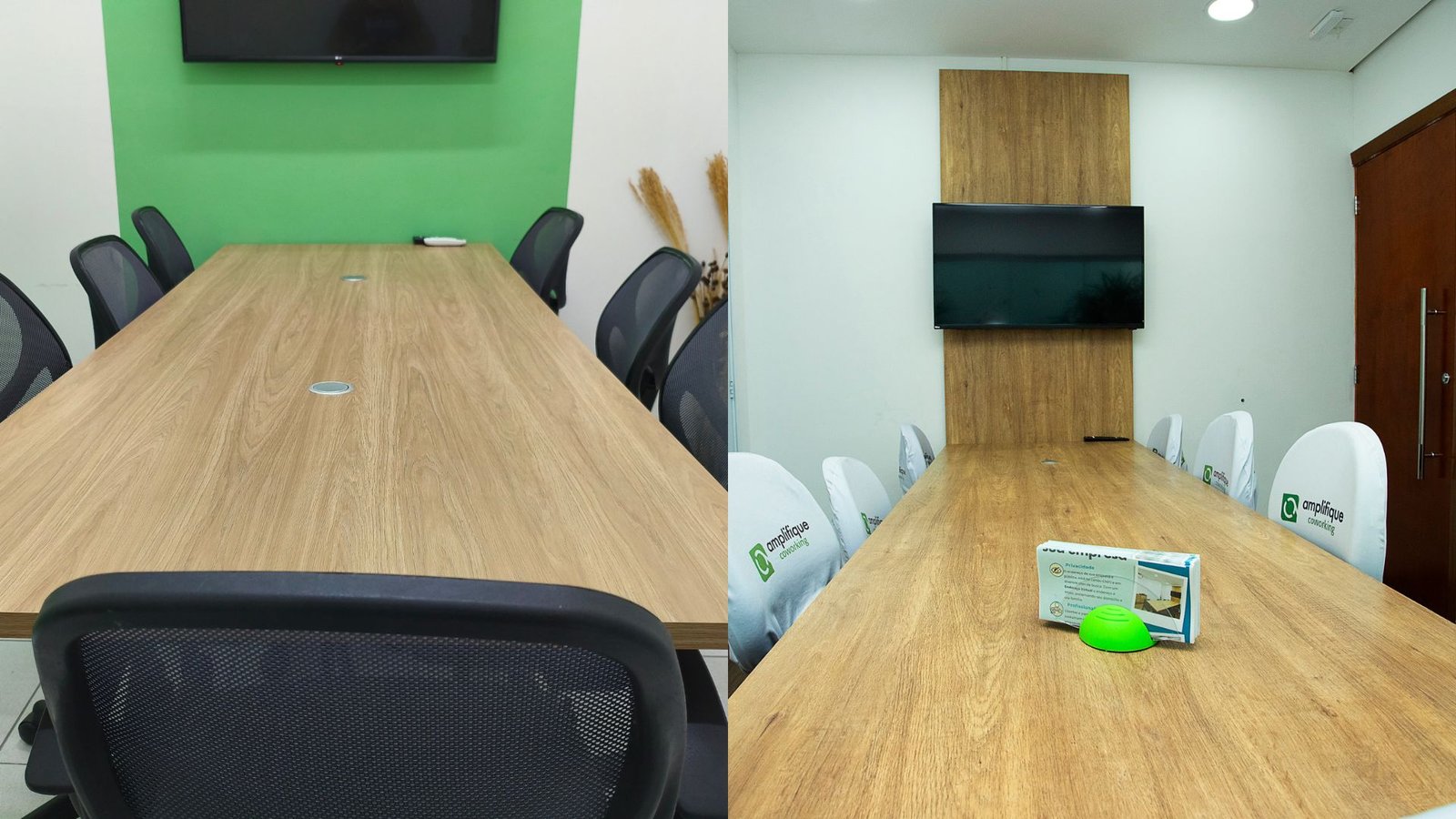 Sala de Reunião do Amplifique Coworking